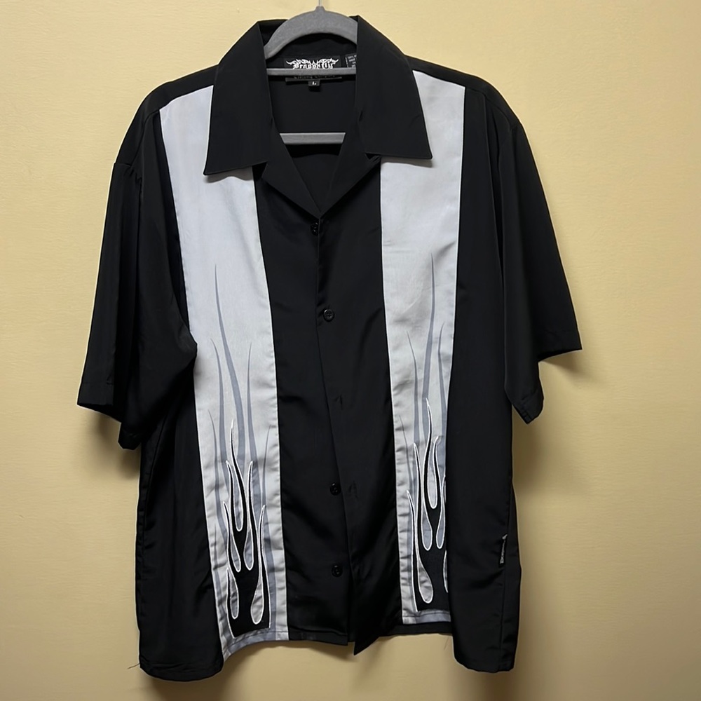 Dragonfly Chrome & Black Flames L